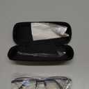 LJIMI Progressive Multifocus Presbyopic Reading Glasses Blue Light Blocking Half Frame Titanium Alloy No Line Multifocal UV Protection Computer Readers for Men and Women Eyeglasses Anti Glare Eyewear