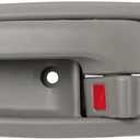 Lcyolada Interior Door Handle Front Left Driver Side for 2000 2001 2002 2003 2004 2005 2006 Toyota Tundra (Standard/Regular/Extended Cabs ONLY), Replace OE 81255, 692050C010B1, Gray