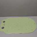 UNEEDE Kids Bathtub Mat Non Slip Shower Mat for Toddlers, Washable Anti Slip Tub Surface, Soft Rubber Mat for Bathtub Shower, Waterproof Bathtub Essentials for Children (Green Frog)