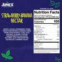 Jumex Strawberry Banana Nectar Juice - Made with Fresh Fruit Puree - Tropical Fruit Juice Concentrate for Smoothie Mix, Cocktail Mixers, Kids Drinks & Mexican Beverages - 32.4oz, 1 Pack Carton (EXP 09/17/26)