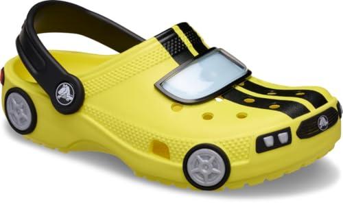 Crocs Unisex Classic I Am Clogs (Toddler) Cyber Yellow, 10 Medium