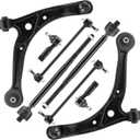 8PCS Front Lower Left Right Control Arms Suspension Kits Fit for Honda Odyssey 2002 2003 2004, with Ball Joint