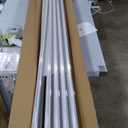 75w 8ft Led Bulbs, 9500lm 5000k 8' Led Bulb, V Shaped Clear Cover T8 Led Tube Lights 8ft, T8 Led Bulbs 8 Foot, 8' Led Replacement for T8 T10 T12 F96t12 Tubes