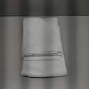 H.VERSAILTEX Primitive Linen Curtains 100% Blackout Curtain Drapes Burlap Curtains with White Thermal Insulated Liner, Grommet Top Drapes Living Room/Bedroom (2 Panels, 42 x 45 Inch, Bright White)