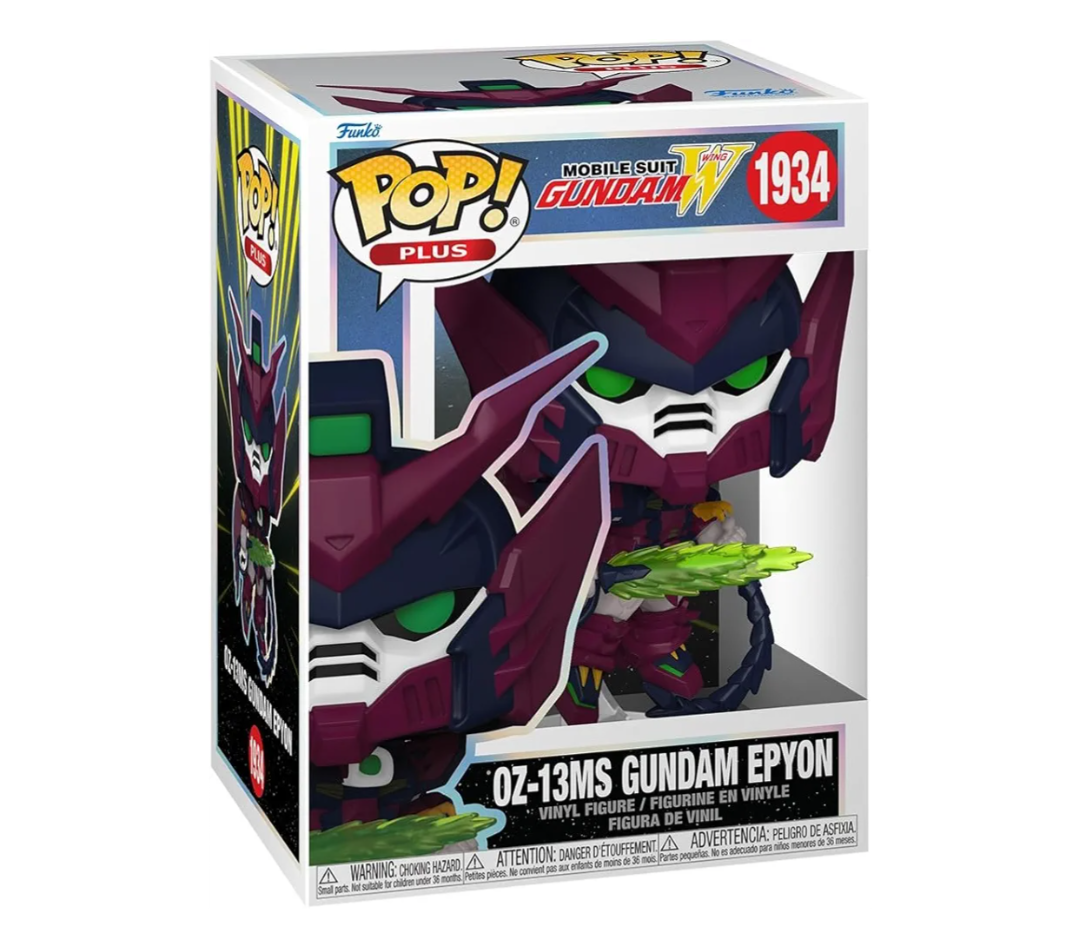 Funko Pop! Plus: Mobile Suit Gundam Wing - OZ-13MS Gundam Epyon - Collectable Vinyl Figure - Gift Idea - Official Merchandise - Toys for Kids & Adults - Anime Fans - Model Figure for Collectors