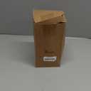 Roshtia 24 Pcs Hanging Plastic Planter Pot with Hook Flower Pots Baskets Hanging Nursery Planter Holder for Outdoor Indoor Plant Garden(Brown,3.7 Inch)