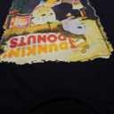 Halloween Movie Inspired T-Shirt Michael Myers Drinking Coffee Funny Humorous Tee for Him (Black)