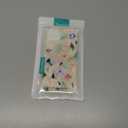 Unov Case Compatible with iPhone 15 Plus iPhone 14 Plus Case Magnetic Clear with Design Compatible MagSafe Slim Protective Soft TPU Bumper with Hard Back Embossed Pattern (Stained Glass Flower)