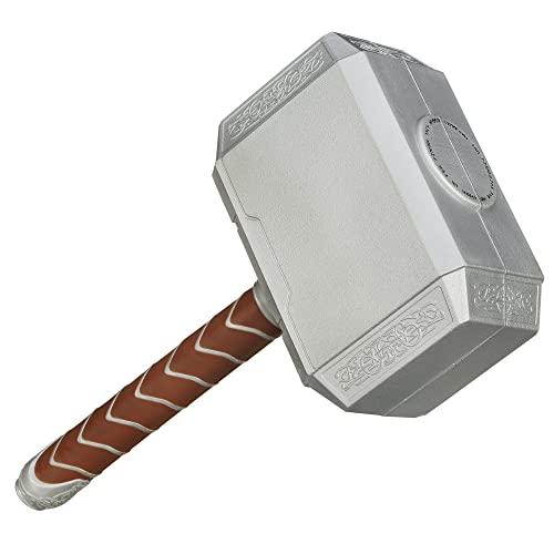 Marvel Thor Battle Hammer Role Play Toy, Weapon Accessory Inspired by The Comics Super Hero, 5+ Years 