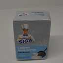 MR.SIGA Non-Scratch Cellulose Scrub Sponge, Dual-Sided Dishwashing Sponge for Kitchen, 12 Pack (Royal Blue, Light Blue)