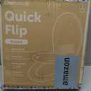 Jool Baby Quick Flip Toilet Seat with Built-in Potty & Splash Guard for Toddler Training, Slow Close (Round)
