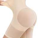 SheBuddy Shapewear for Women Tummy Control, Butt Lifting High Waisted Body Shaper Underwear Shorts Thigh Slimmer Girdles Skin Medium