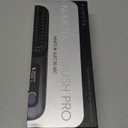 Numoya Go Brush Pro - Cordless Hair Straightener Brush Portable Comb for Travel, USB Charging, Fast Heating, with LCD Display (Blue)