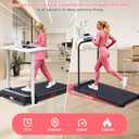 Walking Pad with Incline, 2026 Upgrade Electric Small Walking Pad with Handle Bar, 3.0HP Protable Walking Pad Treadmill with Handles and Incine for Home Small, 0.6-7.6MPH, 350LBS