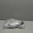 R&M Richards Long Dress with Asymmetrical Neckline Rhinestone Trim & Front Slit (18, Twilight)