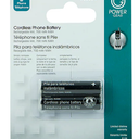 Jasco Power Gear NiMH Rechargeable Cordless Phone Battery for Multiple Brands, 2.4V, 550mAh (76568)