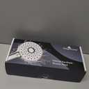 Magichome Filtered Shower Head with Handheld, High Pressure 10-Spd Detachable Chrome Showerhead with Stainless Hose, Water Softener Filter Beads for Hard Water - Remove Chlorine, Reduce Dry Itchy Skin (Silver)