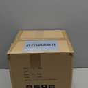 Campfire Table Lamp, Funky Lamps Cute Orange Glass Shade with Wooden Base, Unique Novelty Retro Cozy Night Light for Bedroom, Living Room, Or Cabin Decor  Warm Ambient Vintage Lighting