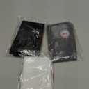 3 Pack Open Toe Compression Socks for Women & Men, Toeless Knee High Stockings for Circulation Support, Black White Gray Small-Medium