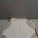 Musclez Baby Car Seat Protectors for Child Car Seat, Baby Car Seat Cover Waterproof 600D Fabric Padding Non-Slip Backing 2 Mesh Pockets, Carseat Protector for Travel Vehicles Baby Pets (White-2pcs)