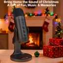 ZealSound Podcast Microphone for PC, Noise Cancellation USB Mic with Gain, Volume Adjustment & Mute Button, Monitoring & Echo, for YouTube, TikTok, Podcasting, Streaming, iPhone, iPad, Android, Mac