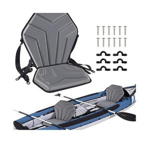 Universal Kayak Seat with Back Support, Comfortable Deluxe Sit-On-Top Canoe Seat for SUP Paddle Board Fishing Boat with 6 Adjustable Straps Universal Kayak Seat with Back Support, Comfortable Deluxe Sit-On-Top Canoe Seat for SUP Paddle Board Fishing Boat with 6 Adjustable Straps