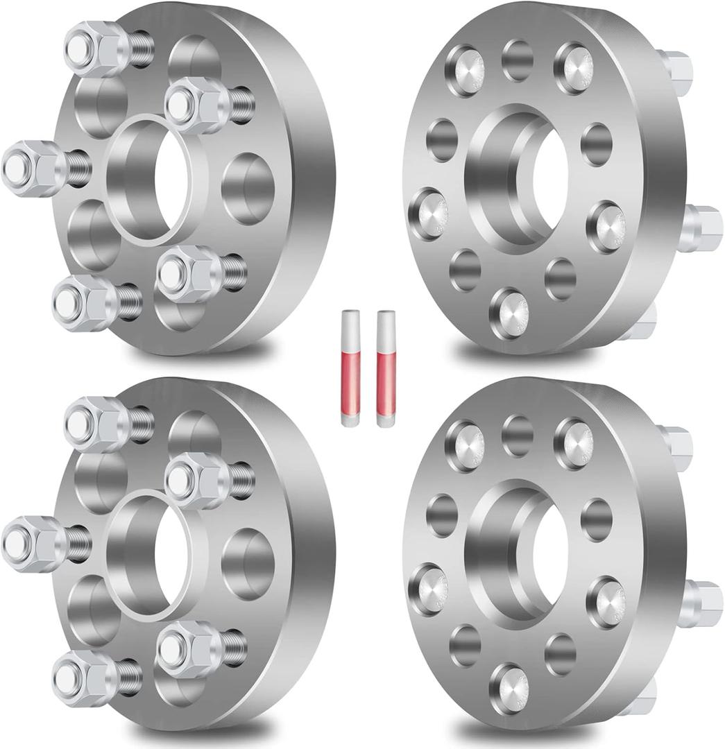 ECCPP 4PCS 5x100 to 5x114.3 Wheel Spacers Adapters Hubcentric 5x100 TO 5X4.5 1INCH 5 lug Fits for 1990-2014 for Subaru Legacy 2000-2014 for Subaru Outback 2016-2023 for Subaru Crosstrek