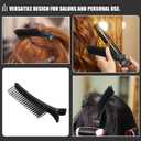 Didiseaon Hair Sectioning Clips, 4-Pack Non-Slip Professional Hair Styling Clips for Salon, Cutting, Dyeing, and Braiding, for All Types and Techniques