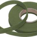 MECCANIXITY 1/2 Inch Single Fold Bias Tape Polyester Continuous Bulk Bias Tape for Sewing,Seaming Quilting Hemming Binding Crafts (Dark Green 10 Yards)