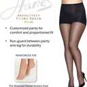 Hanes Absolutely Ultra Sheer Women's Control Top, Reinforced Toe, Plus Size Tights (Brown)