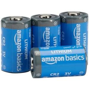 Amazon Basics CR2 Lithium Batteries, 3 Volt, Long Lasting Power, Low Self-Discharge Rate Pack of 3 Amazon Basics CR2 Lithium Batteries, 3 Volt, Long Lasting Power, Low Self-Discharge Rate Pack of 3