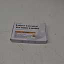 Homemory 24-Pack Halloween Black Dripping Flameless Tea Lights, Battery Operated Flickering LED Candles, Safe for Pumpkins, Party & Holiday Decor, 1.58" D x 1.2" H, Warm White Glow