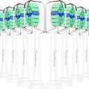 Toptheway Toothbrush Replacement Heads Compatible with Philips Sonicare ProtectiveClean DiamondClean C2 G2 W 4100 5100 5300 Plaque Control, 10 Pack