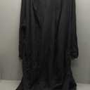 Women's Cotton Gauze Robe Lightweight Absorbent Bathrobe with Pockets Size XXL