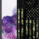 CARLOCA Compatible with Samsung Galaxy S21 Case,Camo American Flag Samsung Galaxy S21 Cases Graphic Design Shockproof AntiScratch Drop Protection Case for Samsung Galaxy S21