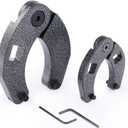 Orion Motor Tech Gland Nut Spanner Wrench Kit for 1" to 6" Gland Nuts, 1266 & 7463 Hydraulic Cylinder Wrench Set, 4pc Large & Small Wrench Set with 1/2" & 3/4" Drive for Hydraulic Cylinders Repairs