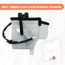 Rear Tailgate Lock Latch Actuator Assembly Compatible with Toyota 4Runner 2003-2009 Replaces# 69110-35090 69110-35060 69110-35062 - Compatible with 4.0L 4.7L SR5 Models