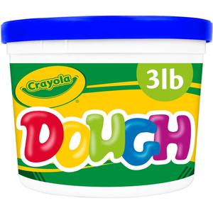 Crayola Modeling Dough, Blue, Bulk Classroom & Art Supplies For Kids, 3lb, Resealable Bucket