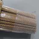 LazBlinds No Drill Bamboo Roman Shades, 21" W x 64" H, Star-Brown