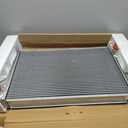 Griffin Radiator 1-55241-X MaxCool 27.5" x 15.5" 2-Row Universal Radiator with 1.25" Tube