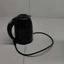 OVENTE 1.7L Double Wall Electric Tea Kettle, 1100W Water Boiler and Heater with Cool-Touch Exterior, Stainless Steel Insulated Interior, Auto Shut-Off, Boil-Dry Protection & Locking Lid, Black KD64B