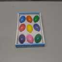 9 Color Egg Shaped Crayons,Plam Grip Washable Paint,for Fotoddlers, Kids,Children