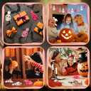 Syhood 12 Pcs Halloween Hanging Ornaments Pink Ghost Ornaments for Halloween Tree Decorations Fabric Pink and White Ghosts Decorations for Christmas Tree Home Mantel Banner Craft Party Supplies