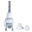 Electric Toothbrush Metal Shaft/Vibrating Tip Replacement Parts Compatible with Philips HX6340 HX6530 HX6710 HX6920 HX9140 HX9340 HX8910 HX9350, Shaft Connector Block with Waterproof Rubber Seal