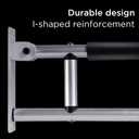 Handicap Grab Bars Rails 23.6 Inch Toilet Handrails Bathroom Safety Bar Hand Support Rail Handicapped Handrail Accessories for Seniors Elderly (24inch)