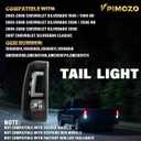 VPIMOZO LED Tail Light Fit 2003-2006 Chevy Silverado Driver&Pessenger Side