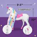 BETTINA Unicorn and Princess Doll, Magical Light Unicorn Toys, Princess Toys for Girls 3+, Unicorn Gifts for Christmas Birthday for Kids Girls Aged 3 4 5 6 7 8