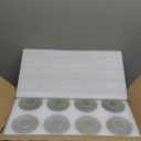 8 Pcs Clear Bubble Seeded Glass Shade Replacements for Pendant Light Fixtures Glass Lamp Shade Cover, 1-5/8 Inch Fitter E26 Base, 4"w x 6"h, Replacement Lamp Globe for Chandelier Wall Sconce