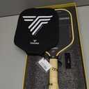 TENVINA Pickleball Paddles, Thermoformed T700SC Carbon Fiber Pickleball Paddle, Pickle Ball Paddle USAPA Approved with Dominant Power and Larger Sweet Spot
