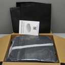 Kayme 7 Layers Heavy Duty Car Cover Waterproof All Weather, Full Exterior Cover Outdoor Snow Sun Uv Protection with Zipper for Automobiles, Universal Fit for Sedan (186 to 193 Inch)